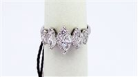 Anello Damiani Donna in Oro bianco Diamante 0.37 Ct 20070913-13 - 20070913-13